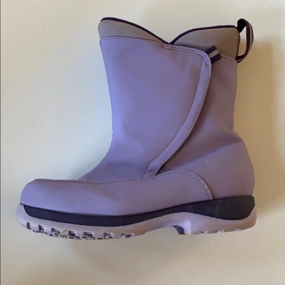 Lands End purple fleece